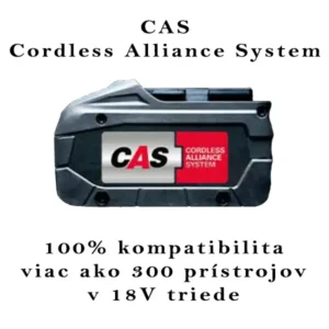 Systém CAS pre akumulátorové náradie