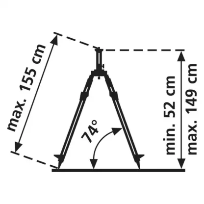 Laserliner SmartLine-Laser 360° krížový laser so súvislou horizontálnou líniou 360° a s jednou vertikálnou líniou, línie sa pretínajú v uhle 90°